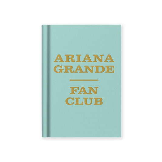 Ariana Grande Fan Club Fabric Hardback Notebook (A7)
