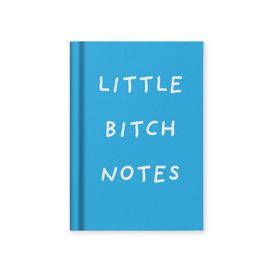 Little Bitch Notes A7 Fabric Hardback Notebook