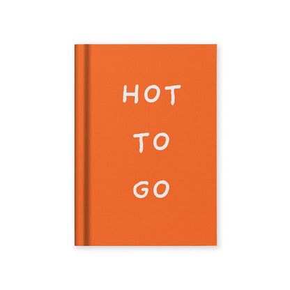 Hot To Go Fabric A7 Hardback Notebook