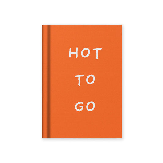Hot To Go Fabric A7 Hardback Notebook