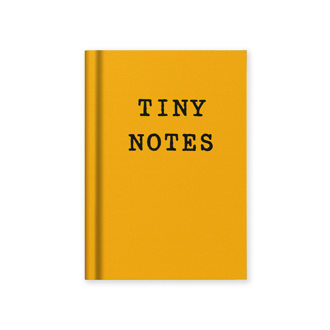 Tiny Notes Fabric Hardback Notebook (A7)