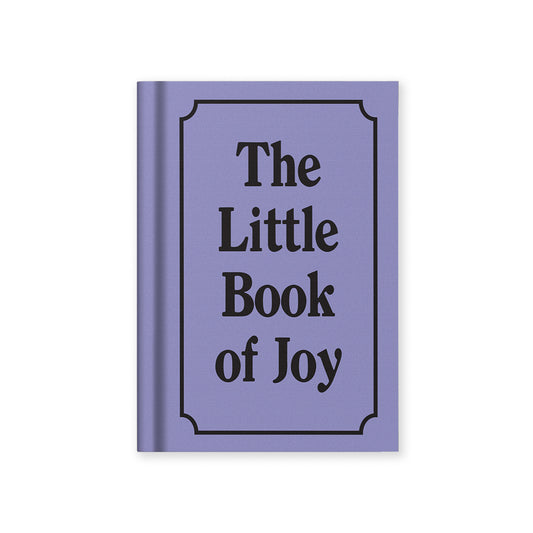 The Little Book of Joy A7 Fabric Hardback Notebook
