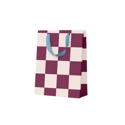 Checkerboard Mini Gift Bag