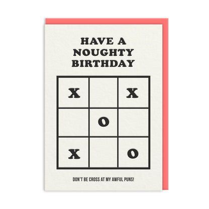 Have A Noughty Birthday Card