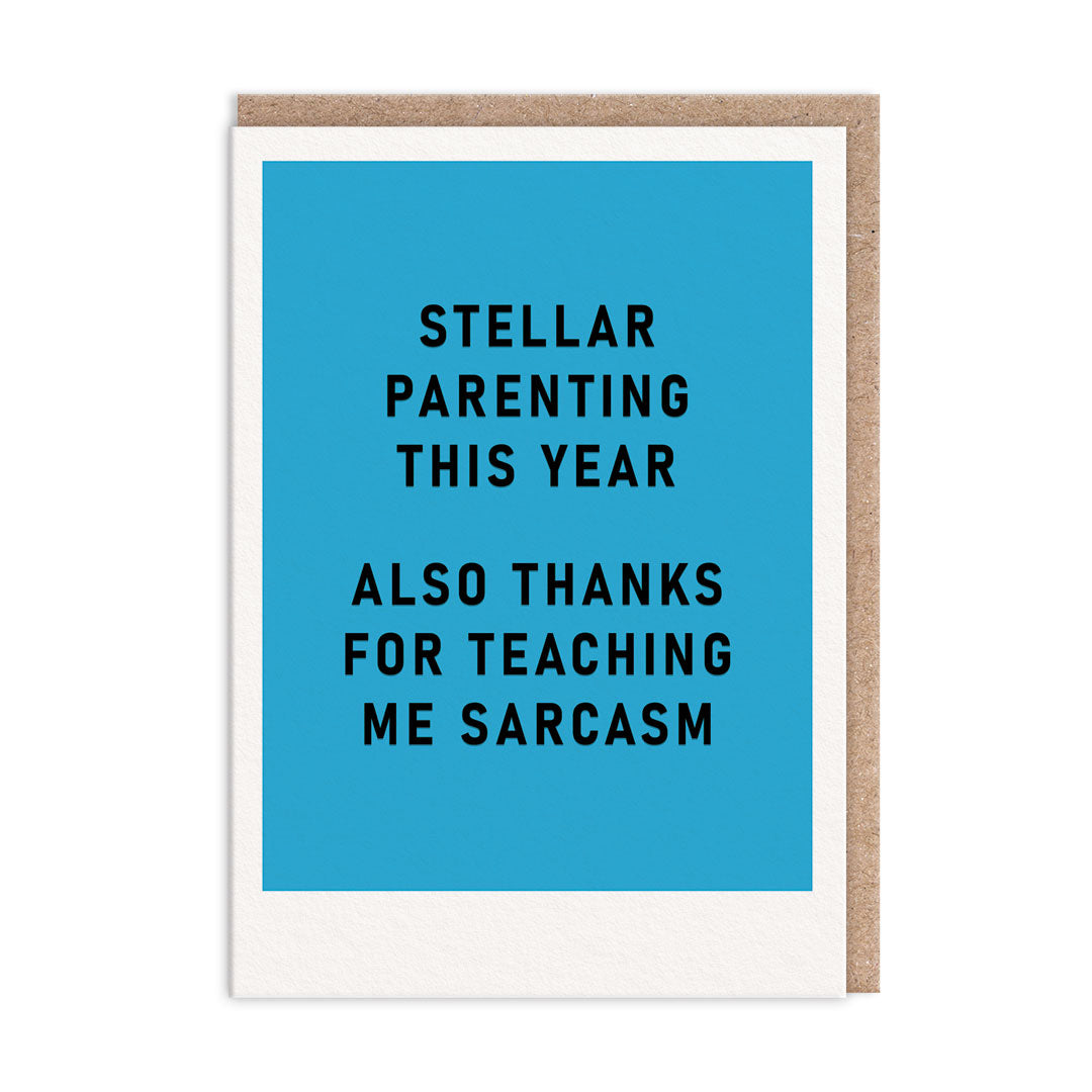 Stellar Parenting Father's Day Card