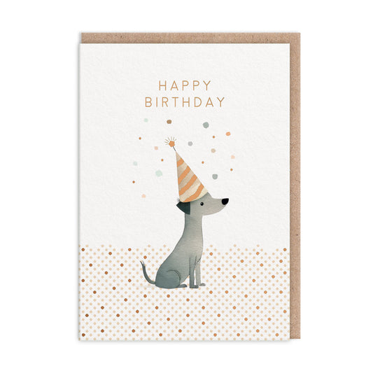 Dog Happy Birthday Card