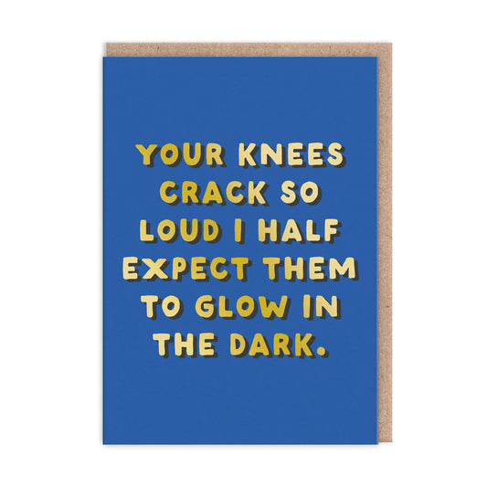 Glow In The Dark Greeting Card