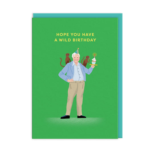 David Attenborough Birthday Card