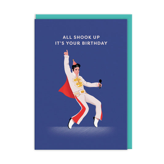 Elvis Birthday Card