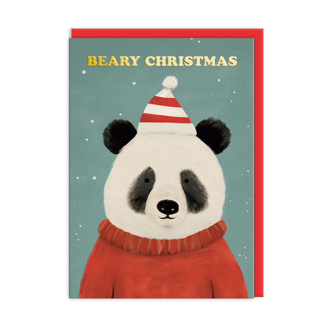 Pack of 9 Christmas Cards - Festive Bears