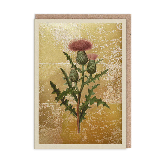 Thistle Greeting Card