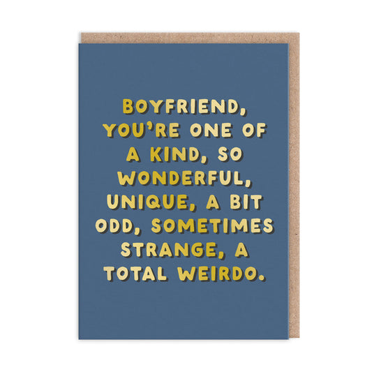 Boyfriend - One Of A Kind Greeting Card