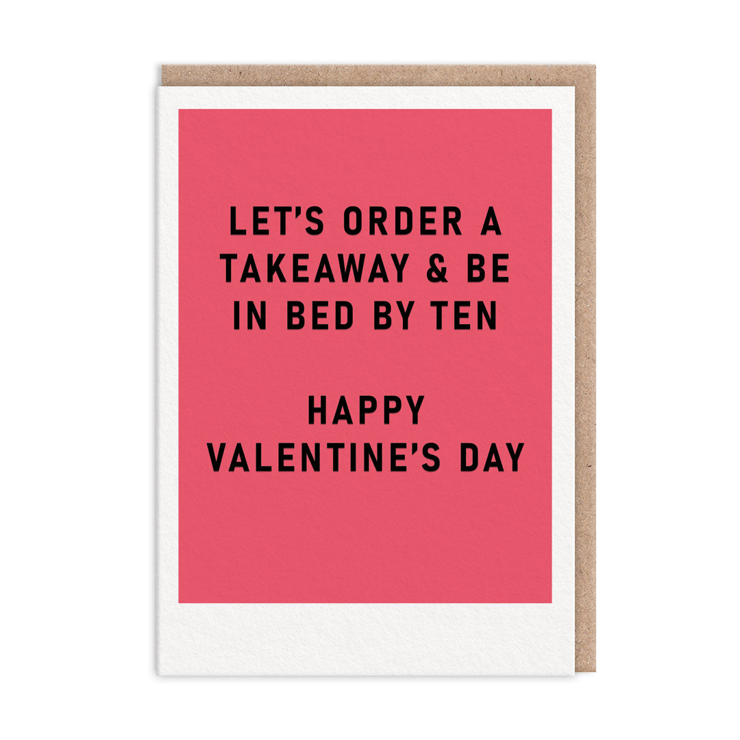 Let's Order A Takeaway Greeting Card – Ohh Deer