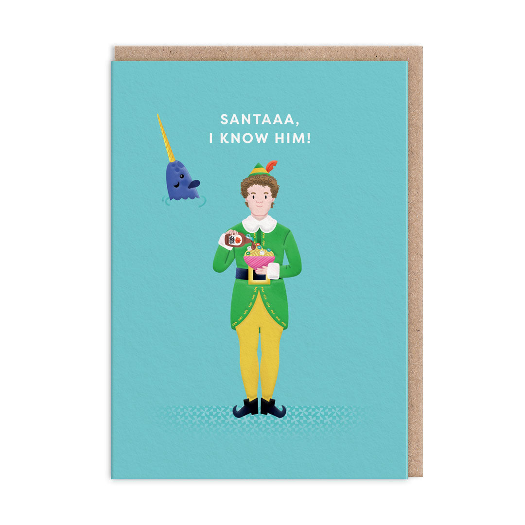 Elf Greeting Card