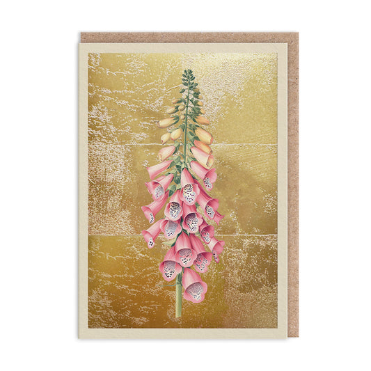 Foxglove Greeting Card
