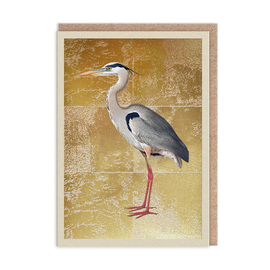 Heron Greeting Card