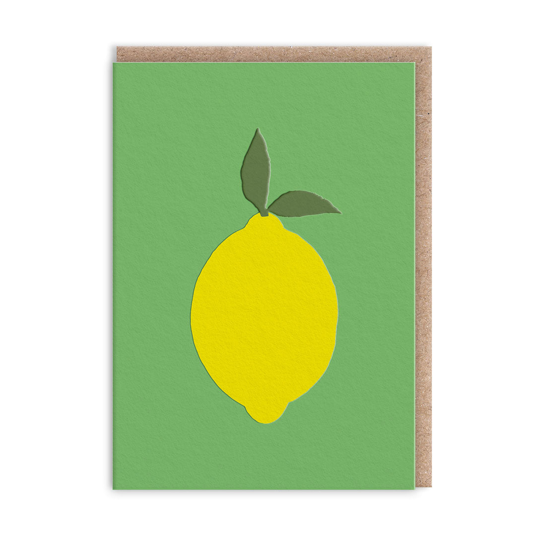 Lemon Mini Greeting Card