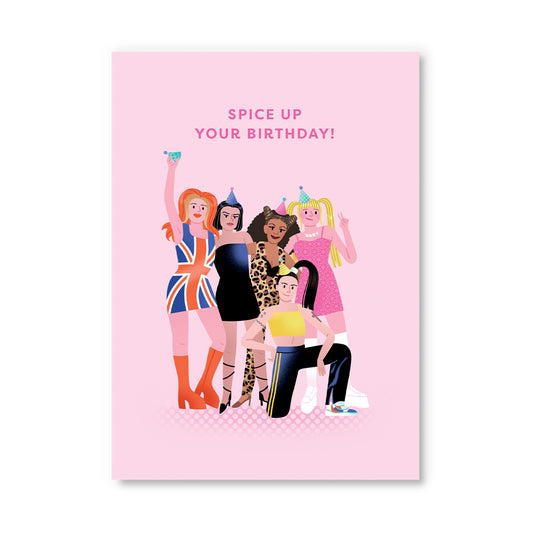 Spice Girls Postcard