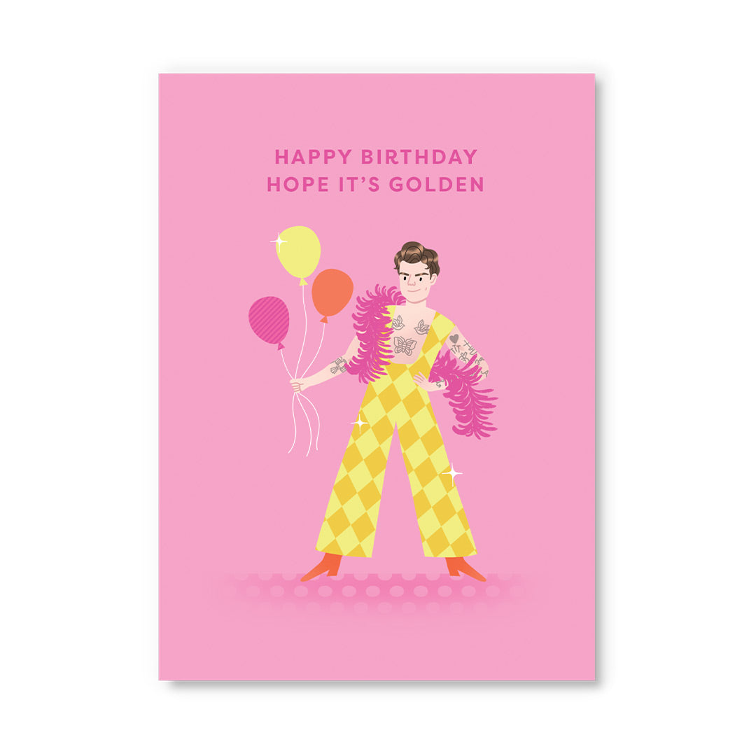 Harry Styles Postcard