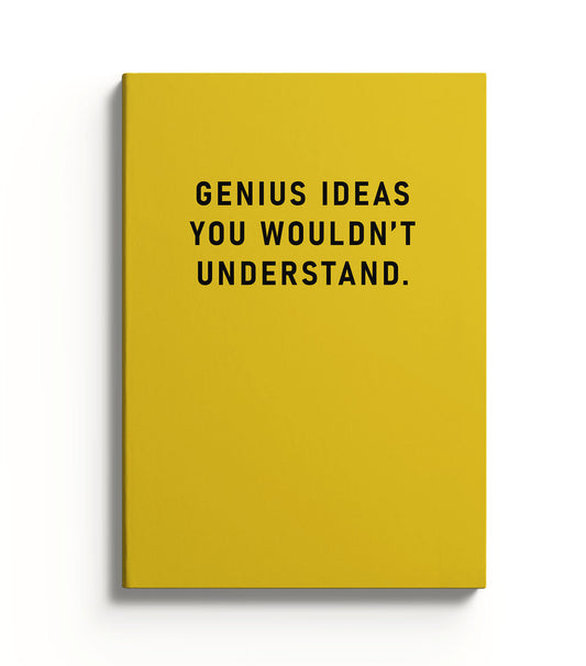 Genius Ideas Notebook