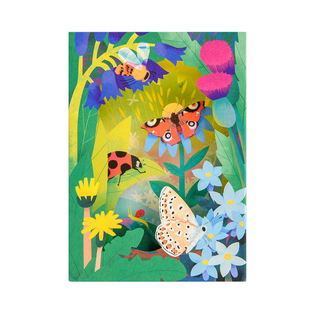 British Insects 3D Greeting Card