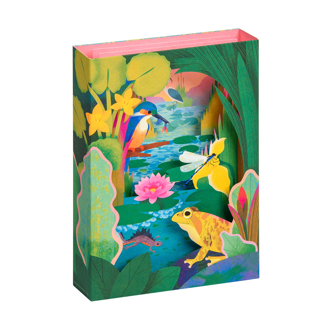 British Pondlife Pop Up Greeting Card
