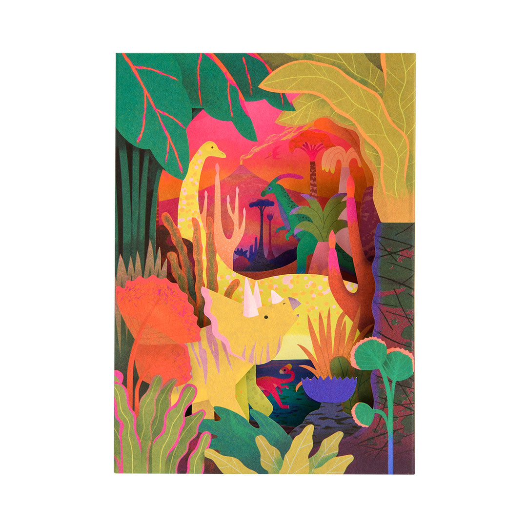 Dinosaurs - Herbivores Pop Up Greeting Card