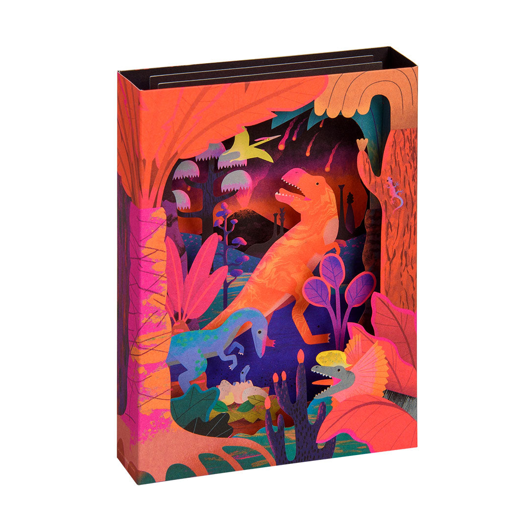 Dinosaurs Carnivores 3D Greeting Card