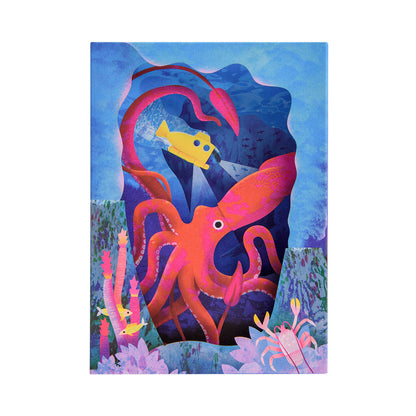 Submarine Greeting Card (3D)