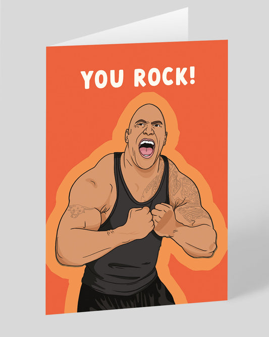 You Rock Greeting Card