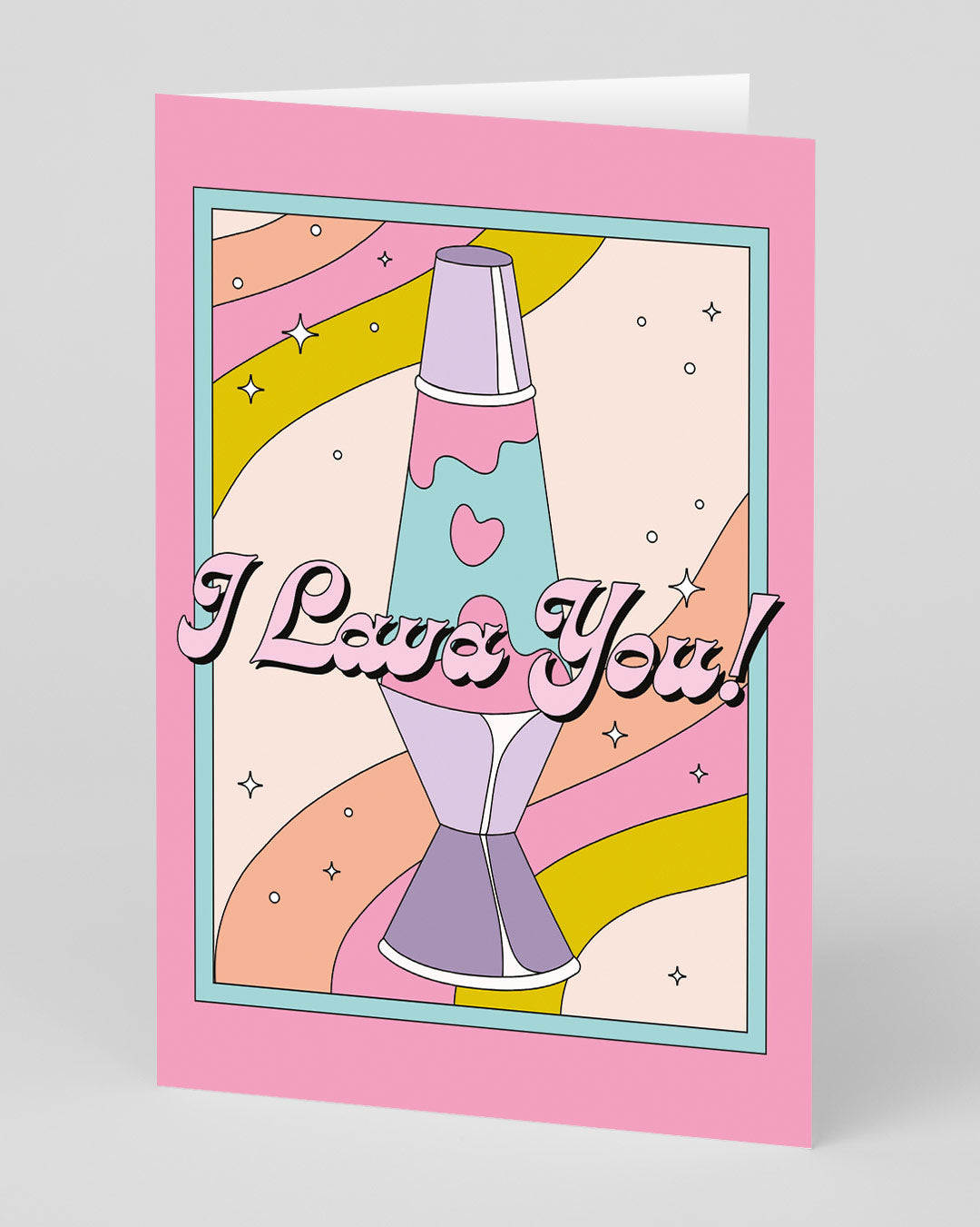 I Lava You Greeting Card