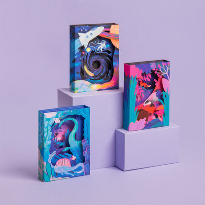 Astronaut Greeting Card (3D)