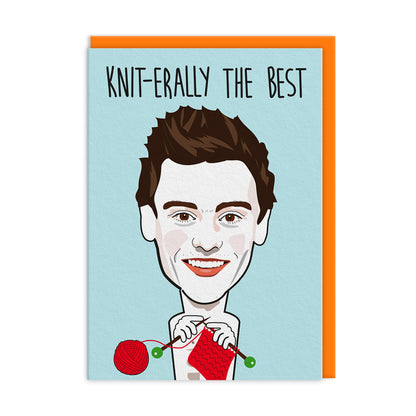 Knit-erally Greeting Card