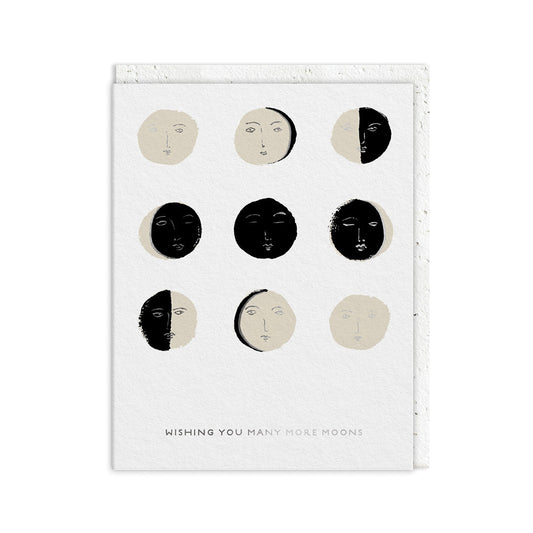 Wising You Many More Moons Greeting Card