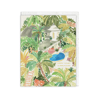 Paradise Greeting Card