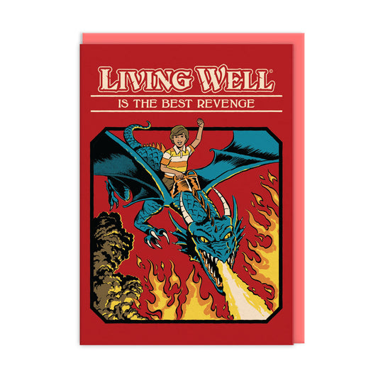 Living Well Greeting Card