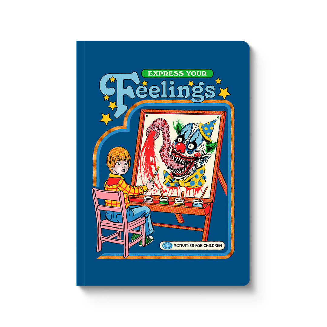 Express Your Feelings Paperback Notebook