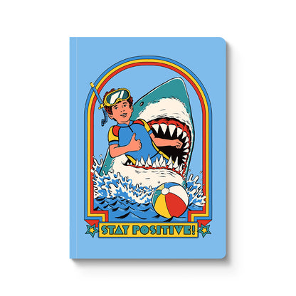 Stay Positive Paperback Notebook (A5)
