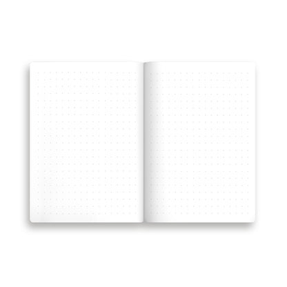 Blue Stripe Floral 3x Stitched Notebook Set (B6)
