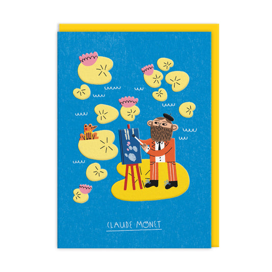 Claude Monet Greeting Card