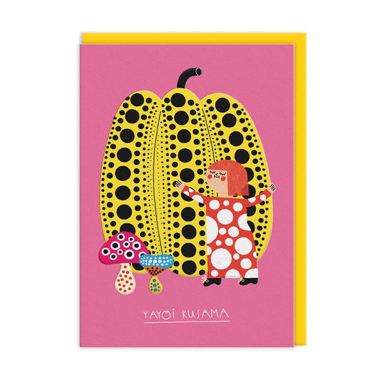 Yayoi Kusama Greeting Card