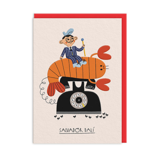 Salvador Dalí Greeting Card