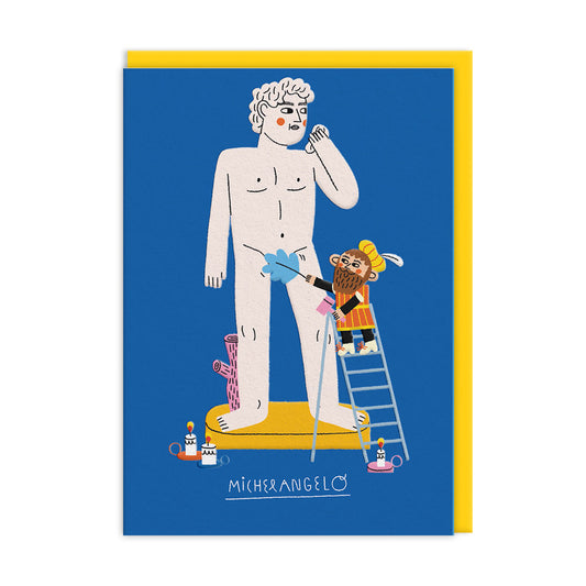 Michelangelo Greeting Card