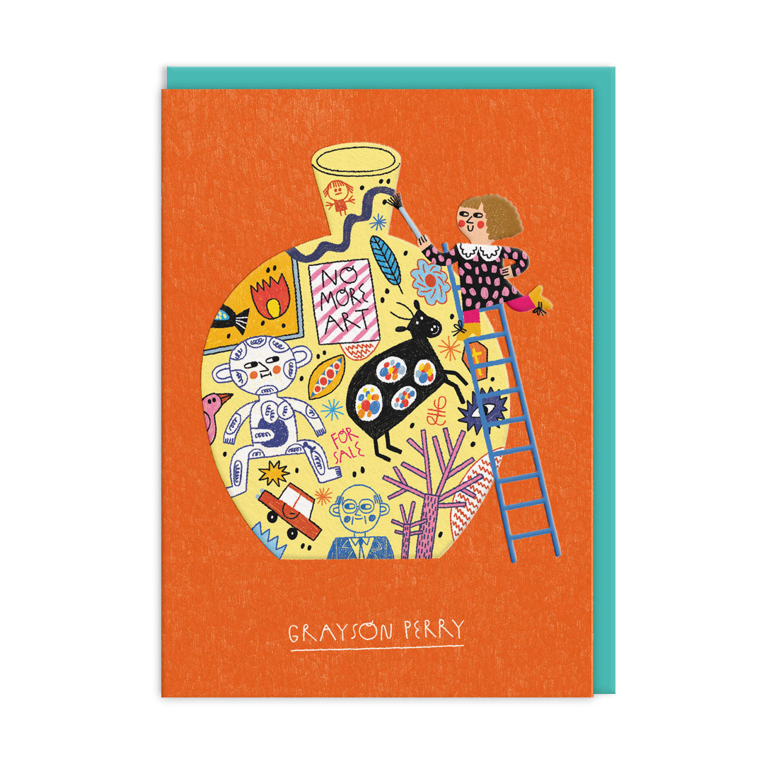 Grayson Perry Greeting Card