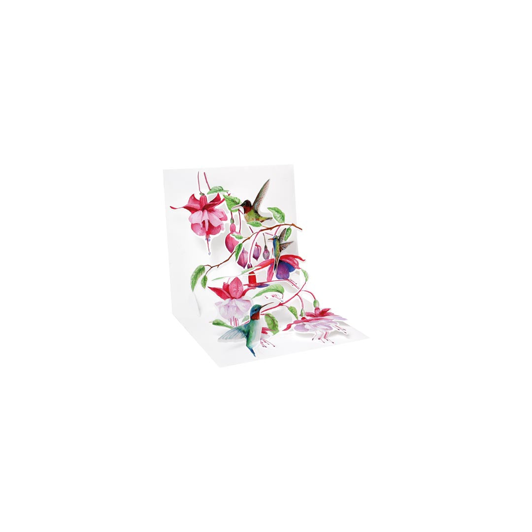Hummingbird Layered Greeting Card