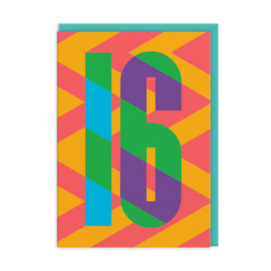 16 Birthday Card