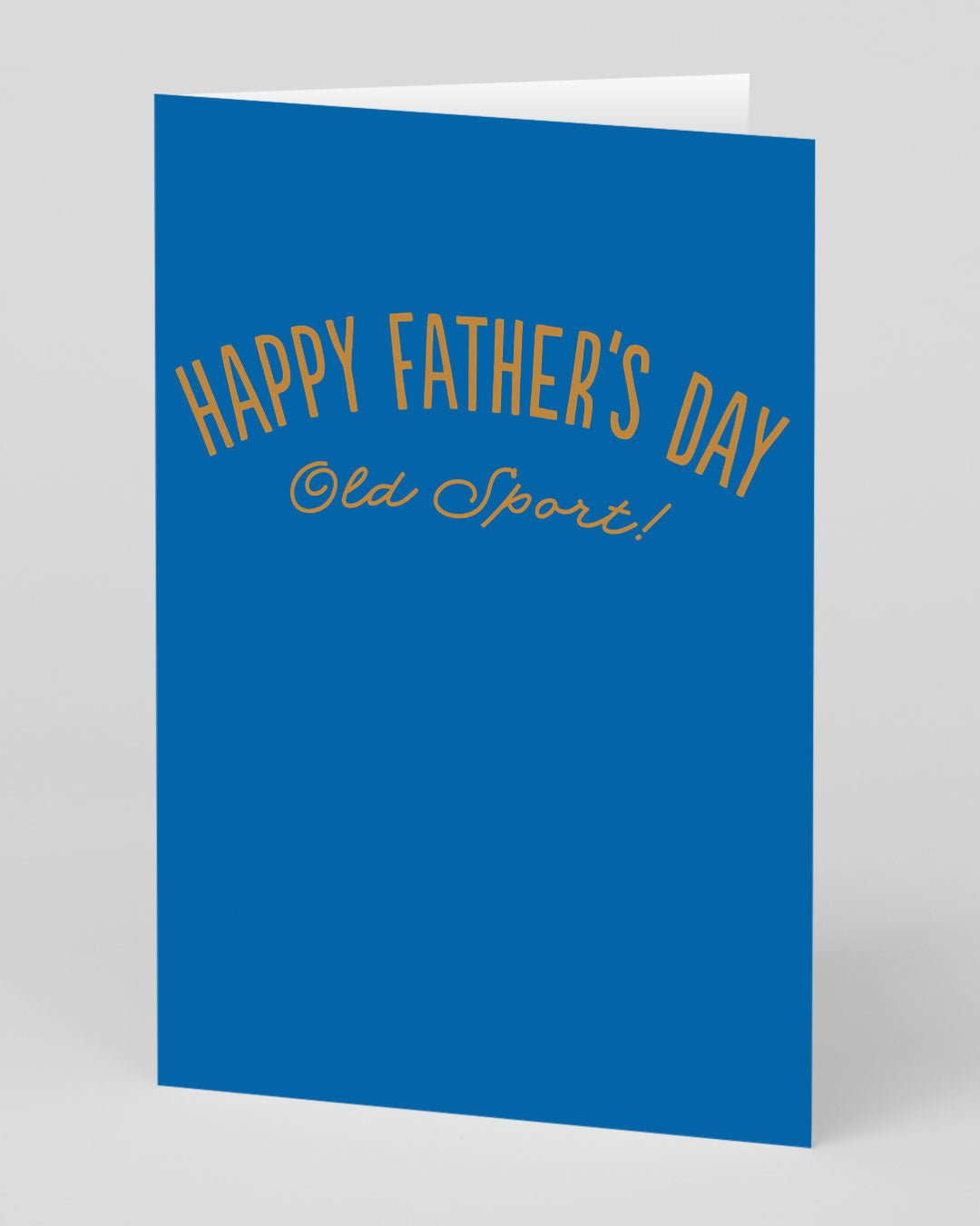 Old Sport Happy Father's Day Card 