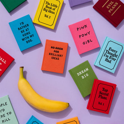 Things to tell my Therapist A7 Fabric Hardback Notebook