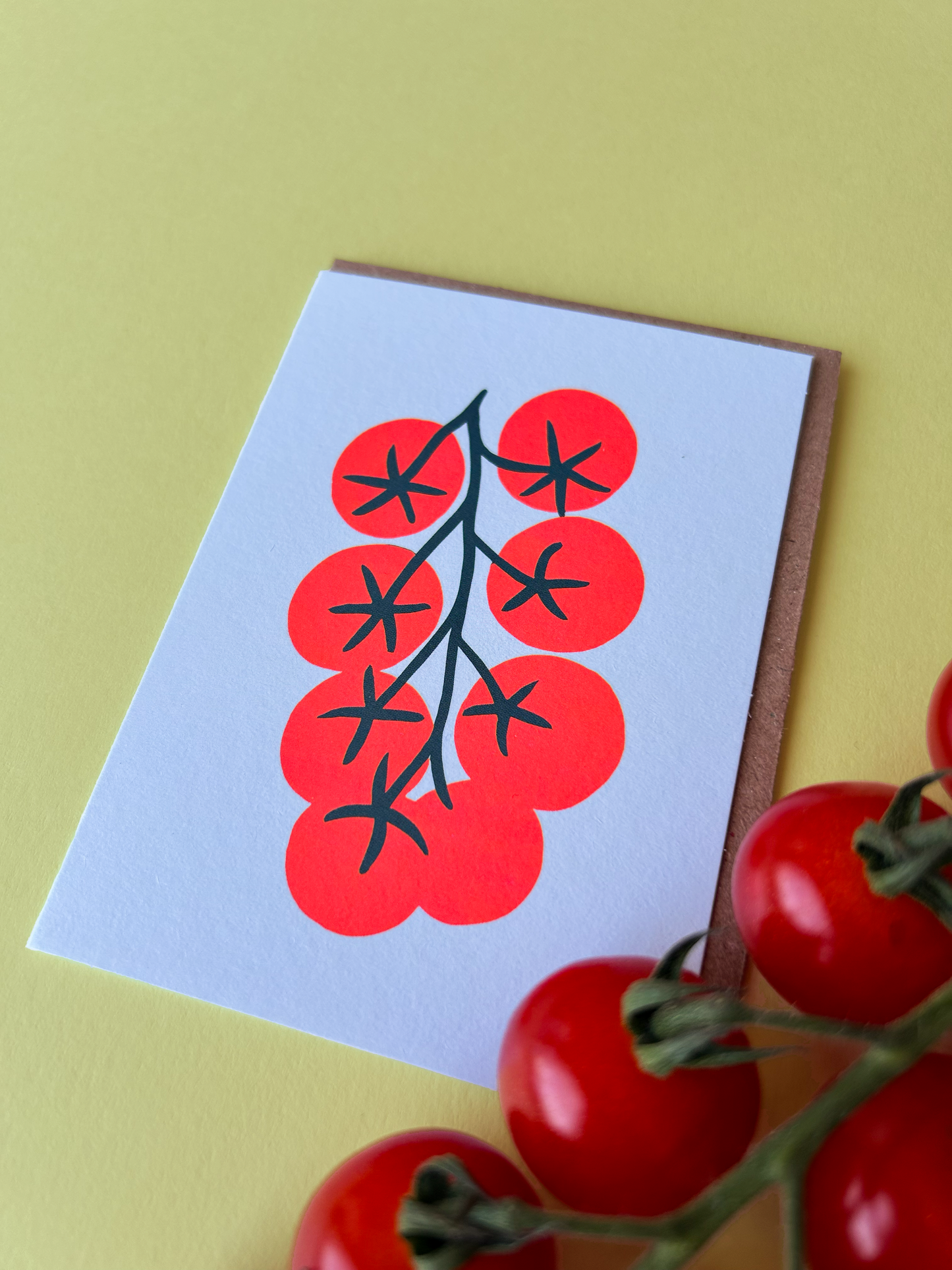 Tomatoes Mini Greeting Card