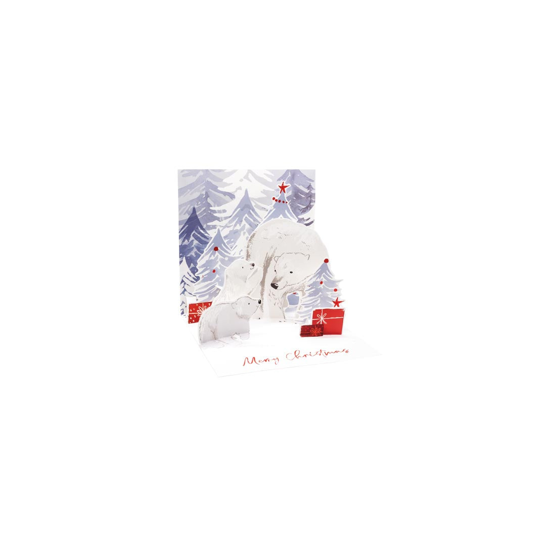 Polar Christmas Layered Greeting Card